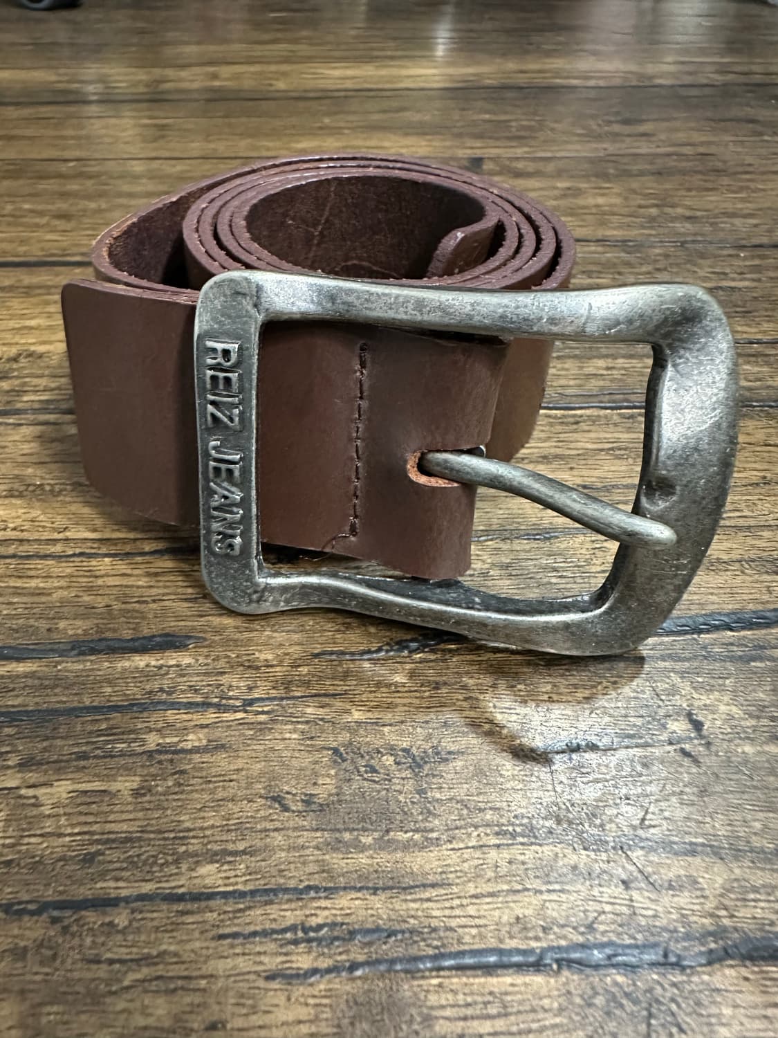 REIZ JEANS Genuine Leather 빈티지 가죽 벨트 상품이미지1