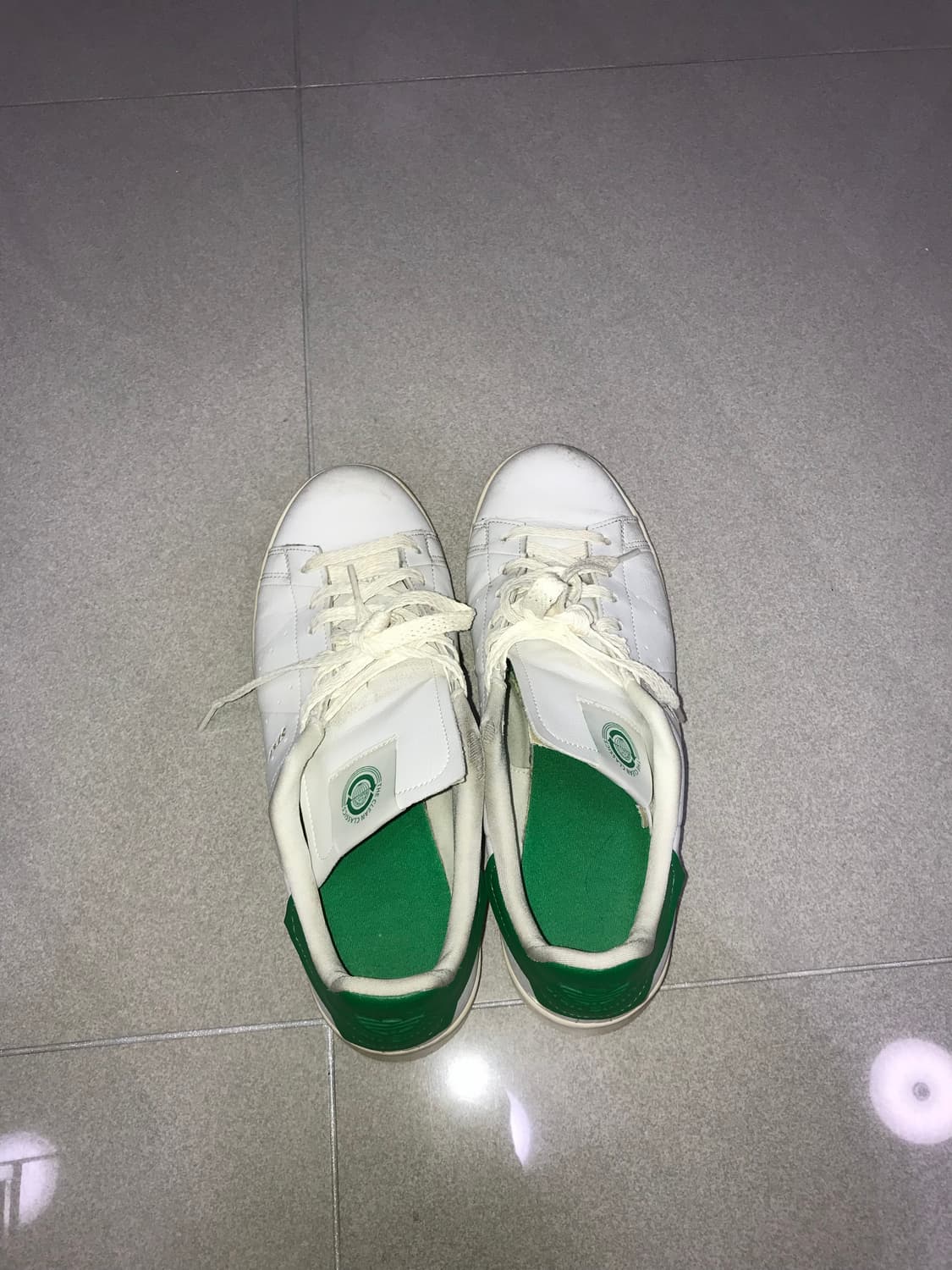 아디다스 스탠 스미스 흰/녹 280mm 상품이미지5