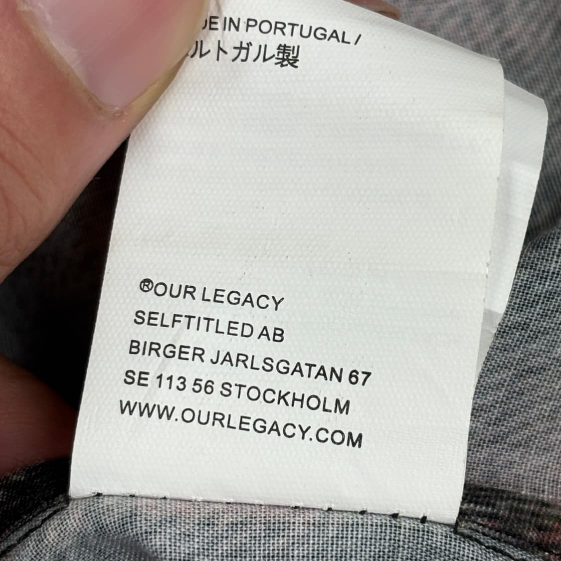 아워레가시 버로우드 셔츠  상품이미지5