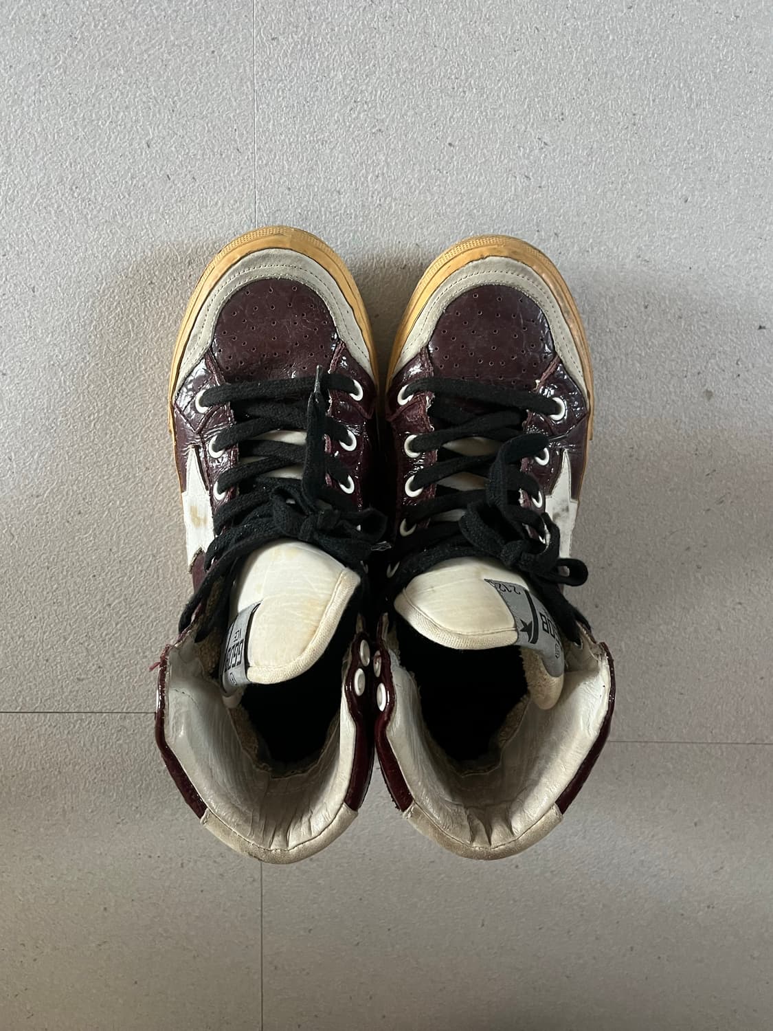 Goldengoose 골든구스 프린시 하이탑 스니커즈 36 상품이미지5