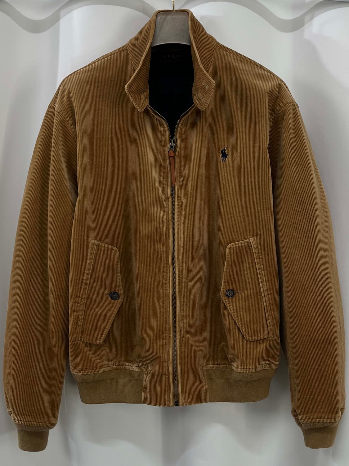 폴로 랄프로렌 탄베이지 블랙와치 바라쿠타 코듀로이 자켓 상품이미지1