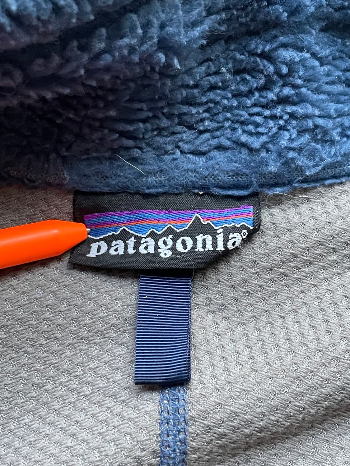 00s 파타고니아 레트로x 구형 딥블루 잉크 블루 딥파일 상품이미지3