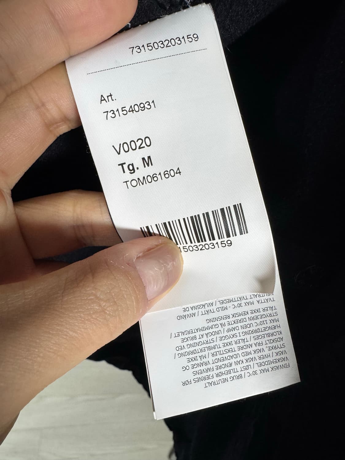 스톤아일랜드 다비드 라이트 M 다크네이비 상품이미지5