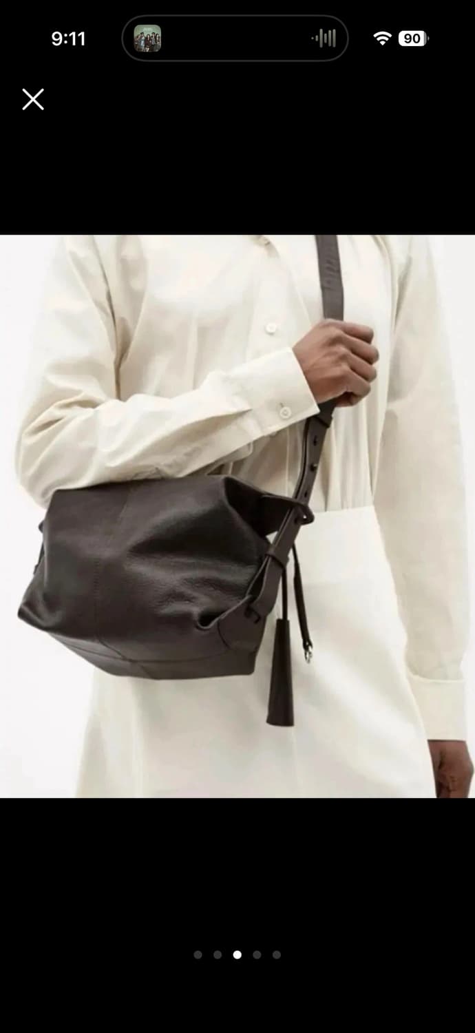 르메르 폴디드 백 / 라지 / 아스팔트 컬러 상품이미지1