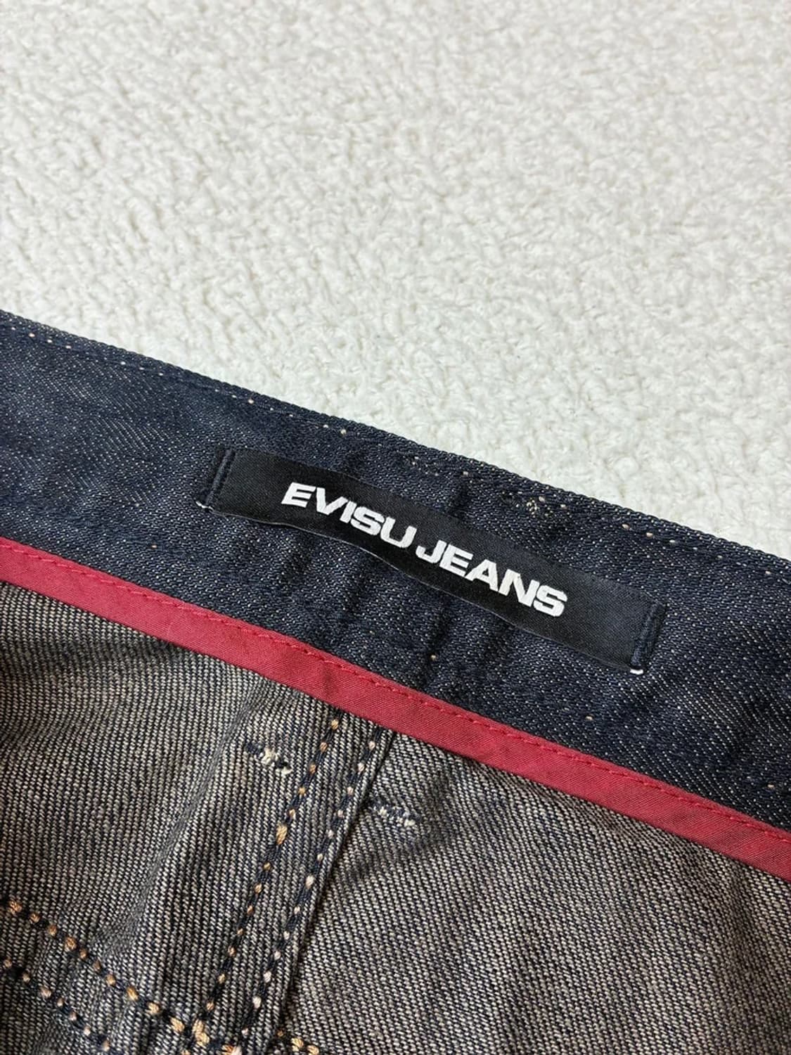 에비수 EVISU No2 진청 생지 데님 팬츠 PN7652 상품이미지8