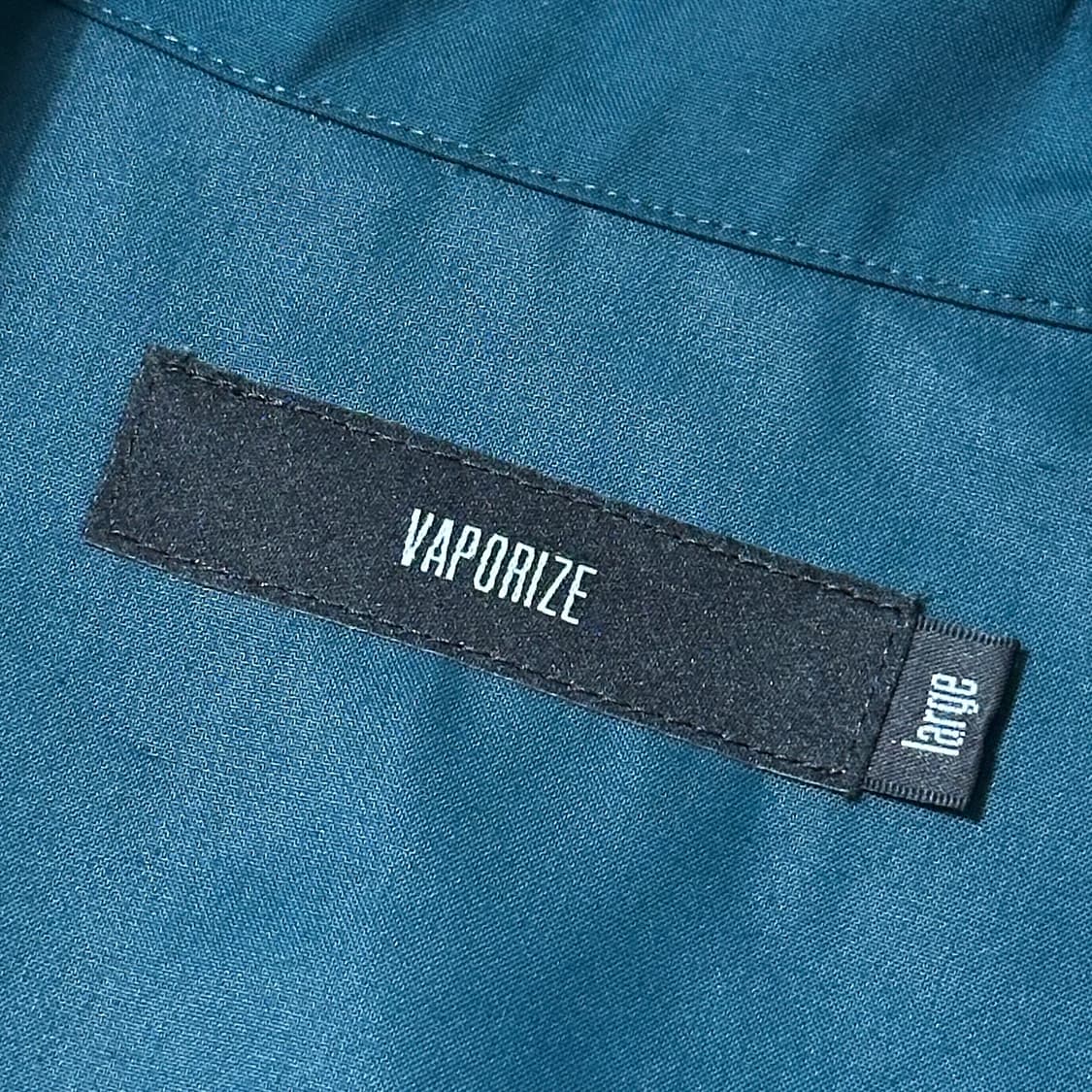 빔즈 Vaporize 웨스턴 반팔 셔츠 그린 색상 L사이즈 상품이미지5