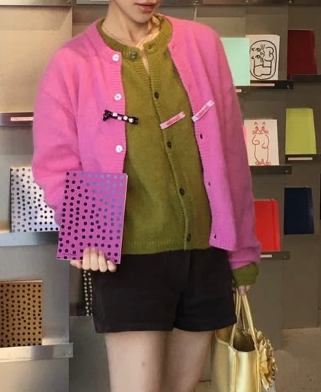 스웨터웨더 89% Alpaca, Basic Medio Cardigan 상품이미지1