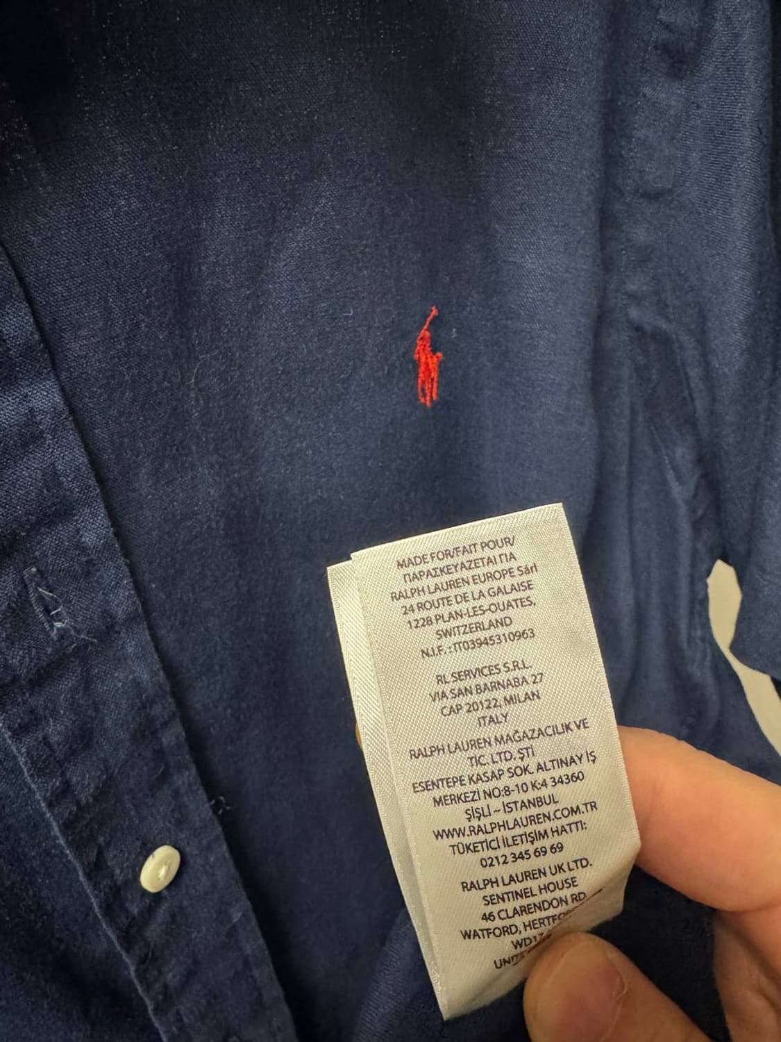 POLO RALPH LAUREN linen shirts 상품이미지3