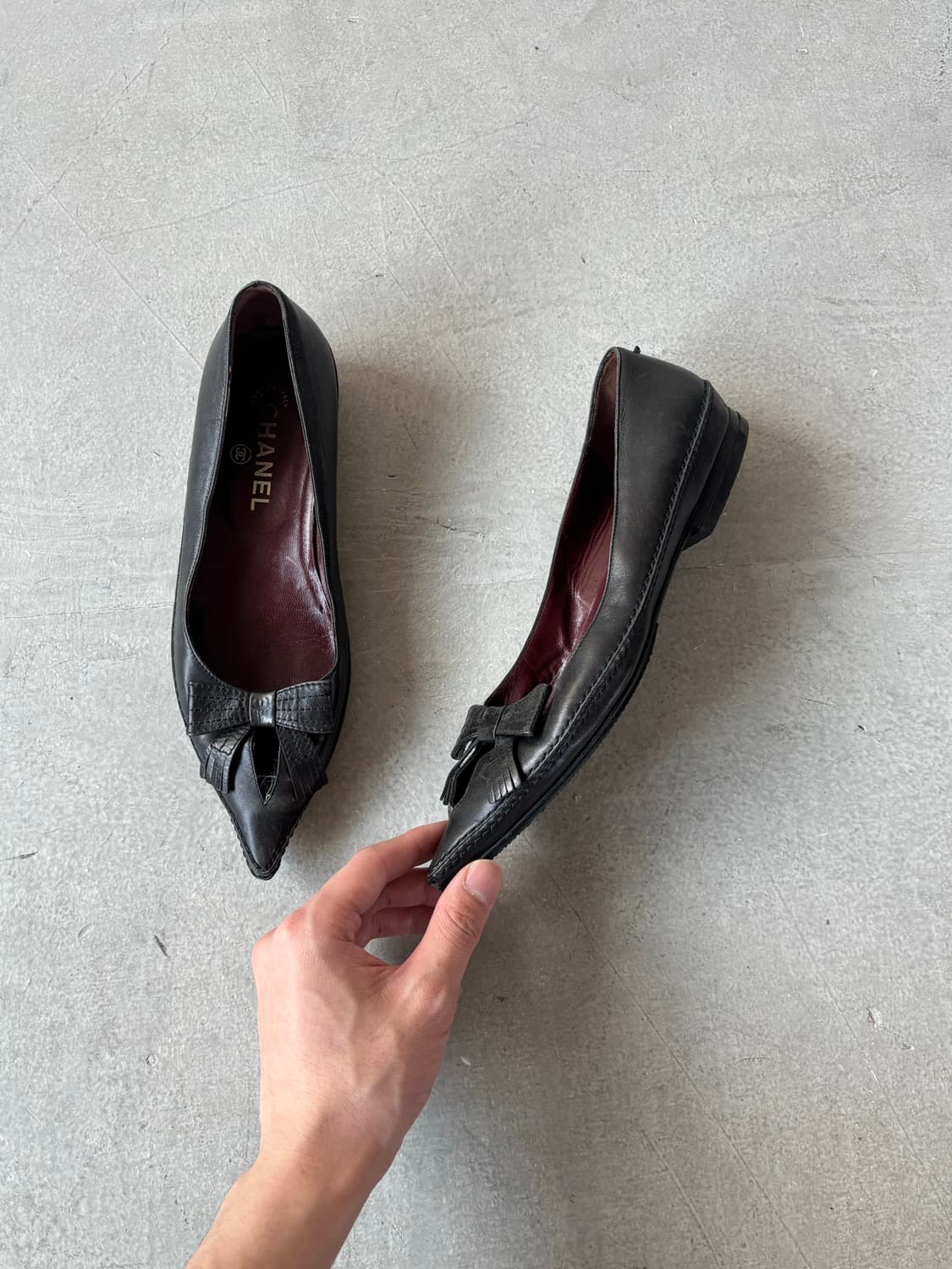 샤넬 정품 플랫 슈즈  상품이미지4