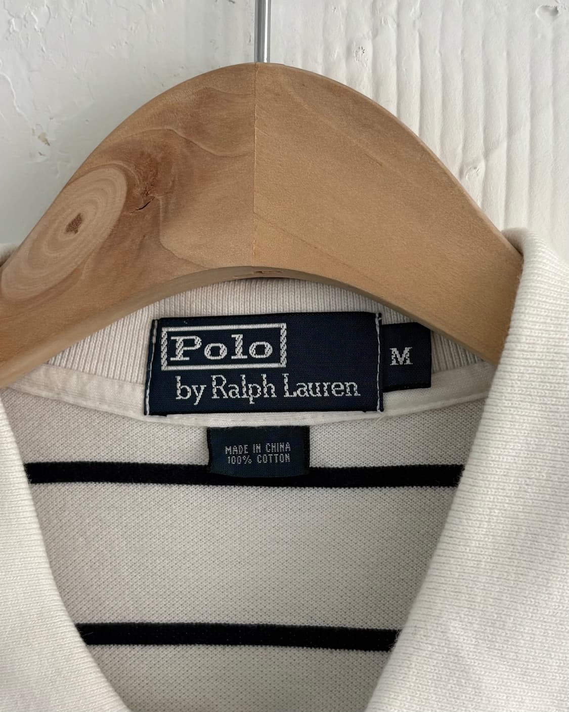 Polo 폴로 랄프로렌 화이트컬러 단가라 레드포니 PK 카라티셔츠 상품이미지6