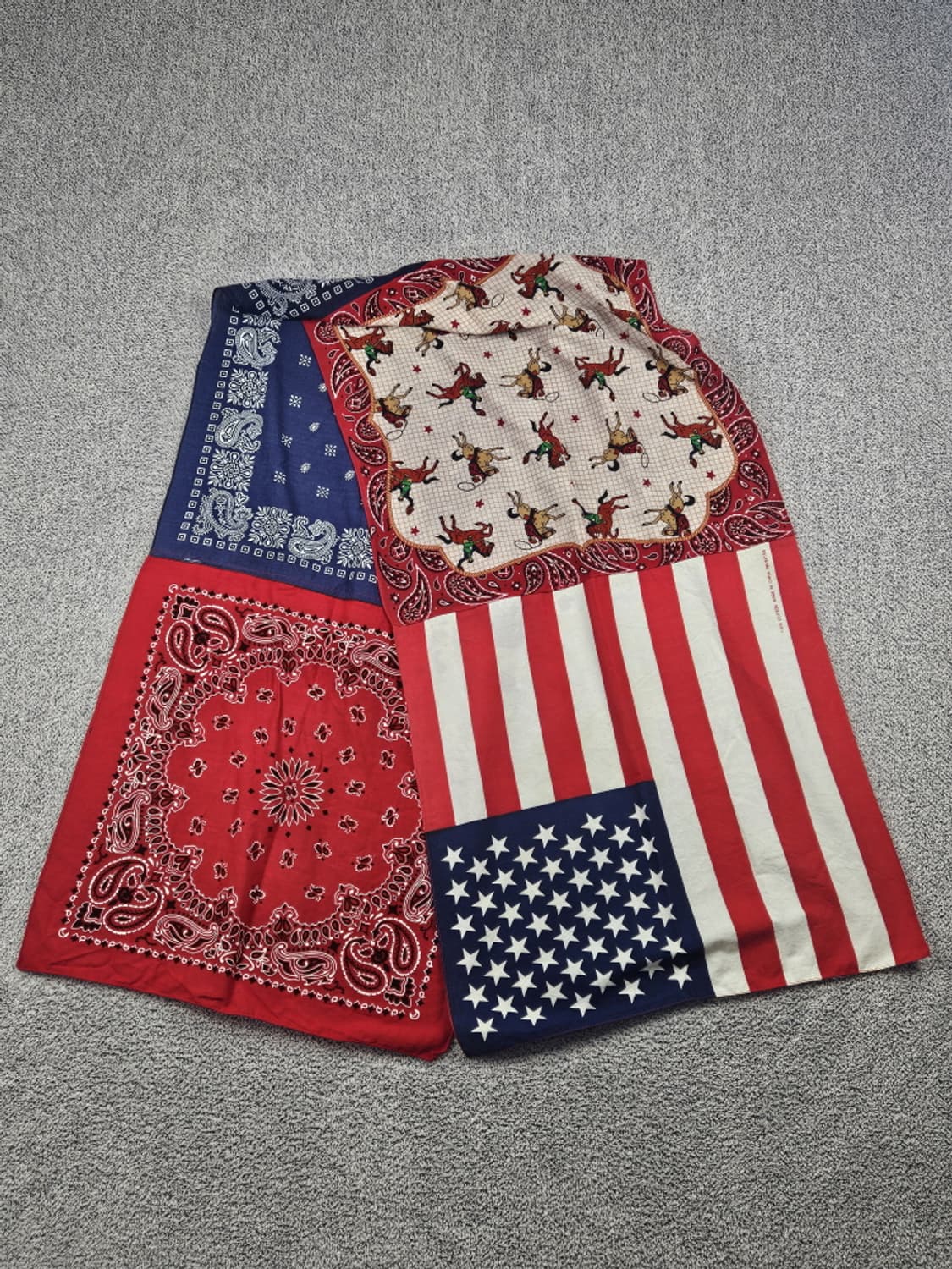 반다나 리워크 커스텀 스카프 머플러 / 10429 상품이미지3