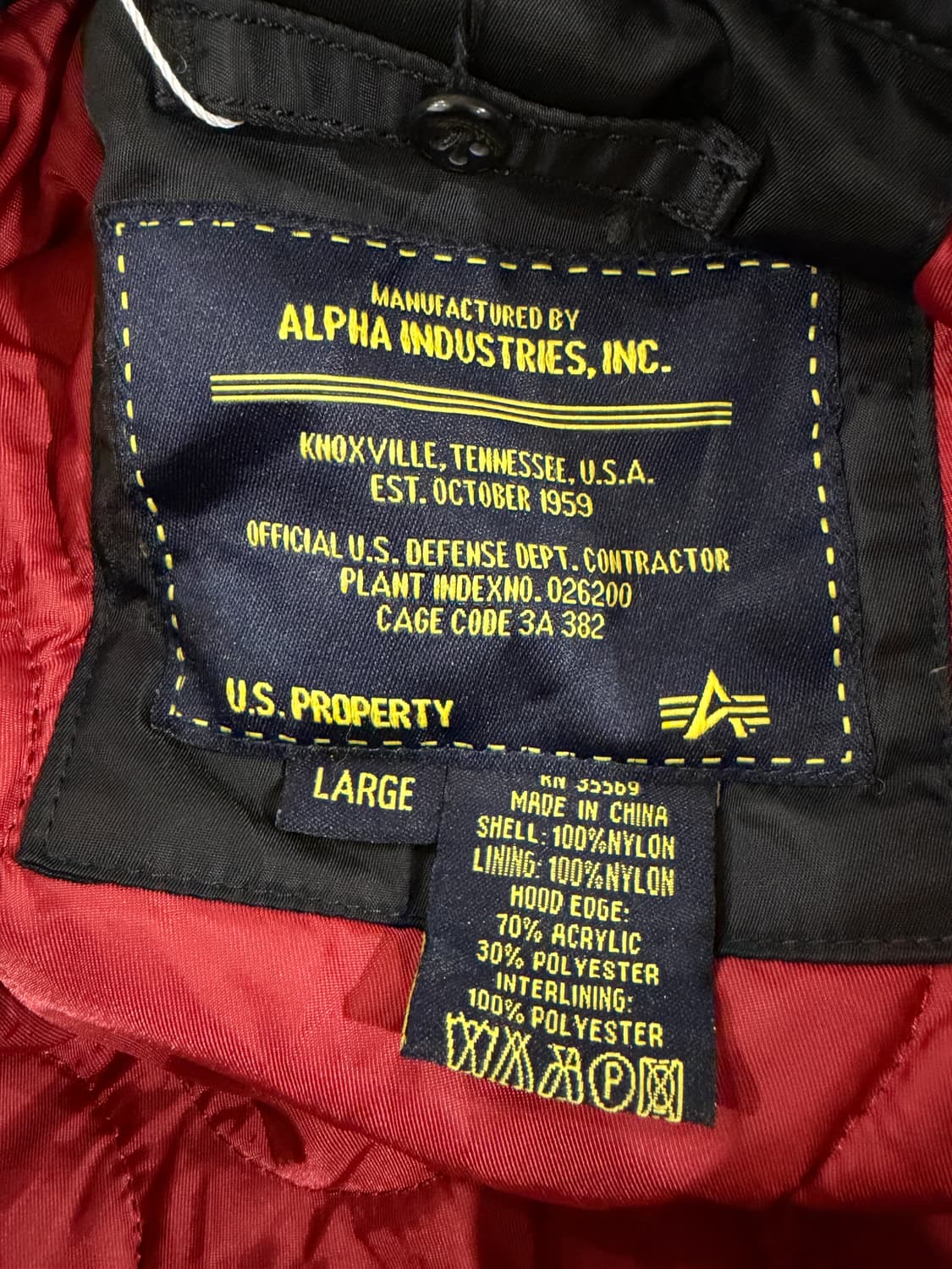 알파 인더스트리 MA-1 테크 포켓 항공 점퍼 상품이미지5