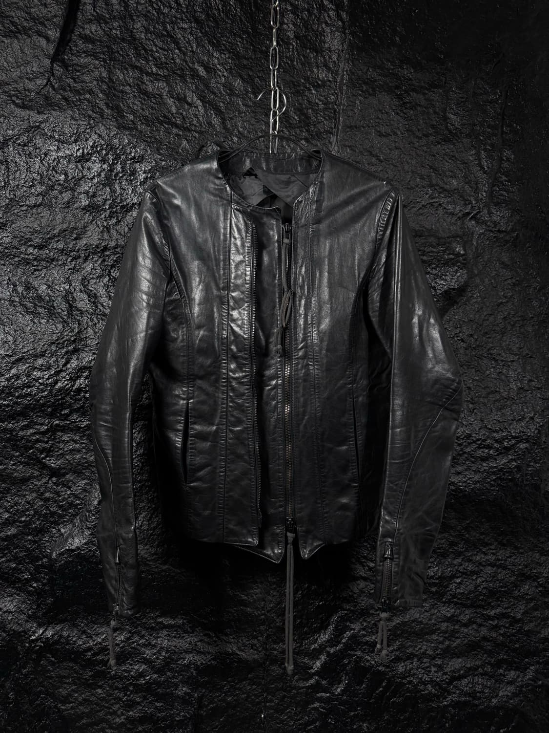 Leon Louis Anatomical Leather Jacket 상품이미지4