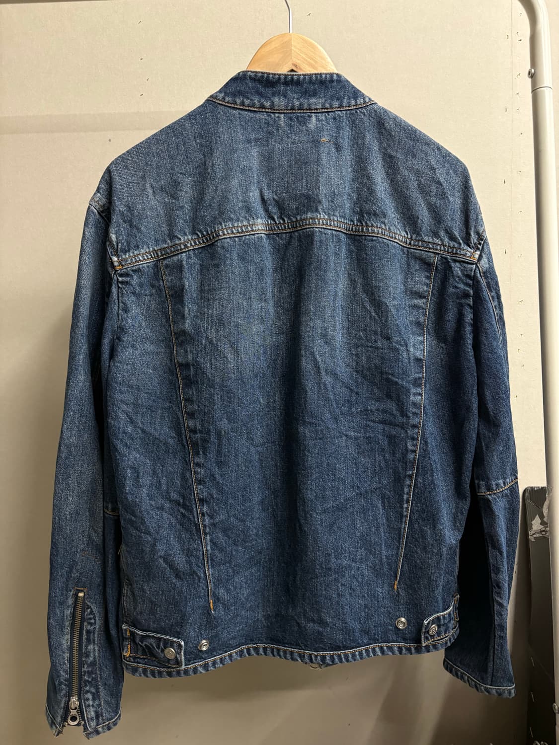 디젤 바이커 다크블루 데님자켓 상품이미지8