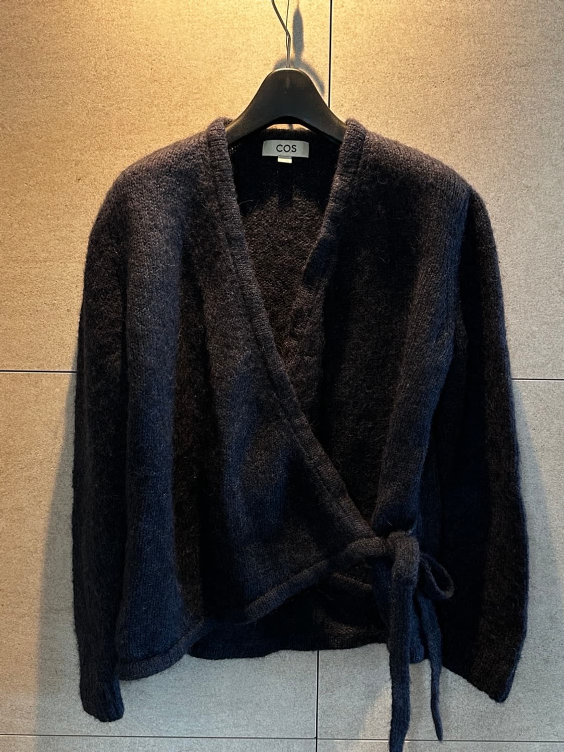 코스 울알파카랩가디건 상품이미지4