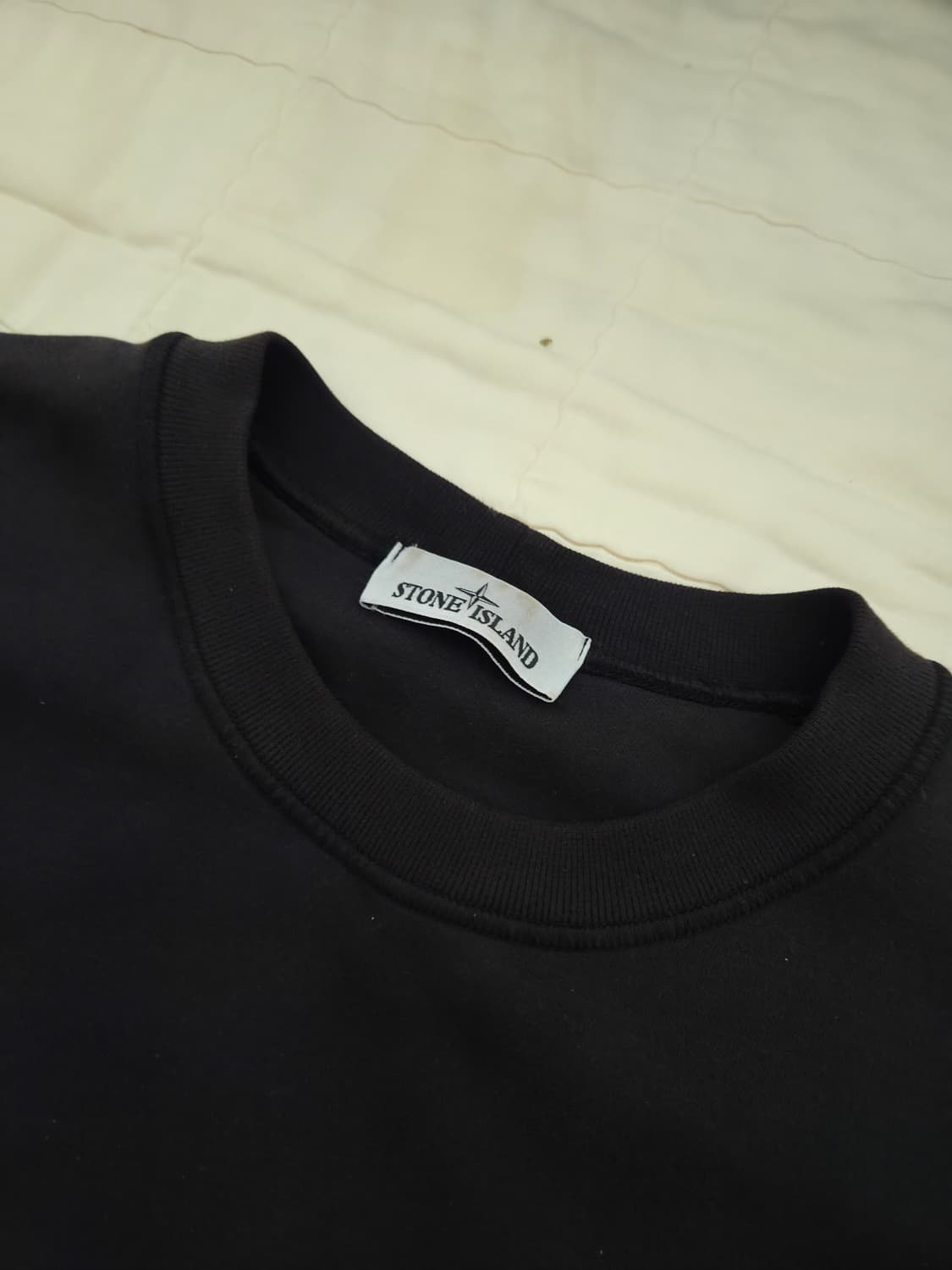 스톤아일랜드 맨투맨 22fw 블랙 XXL 상품이미지3