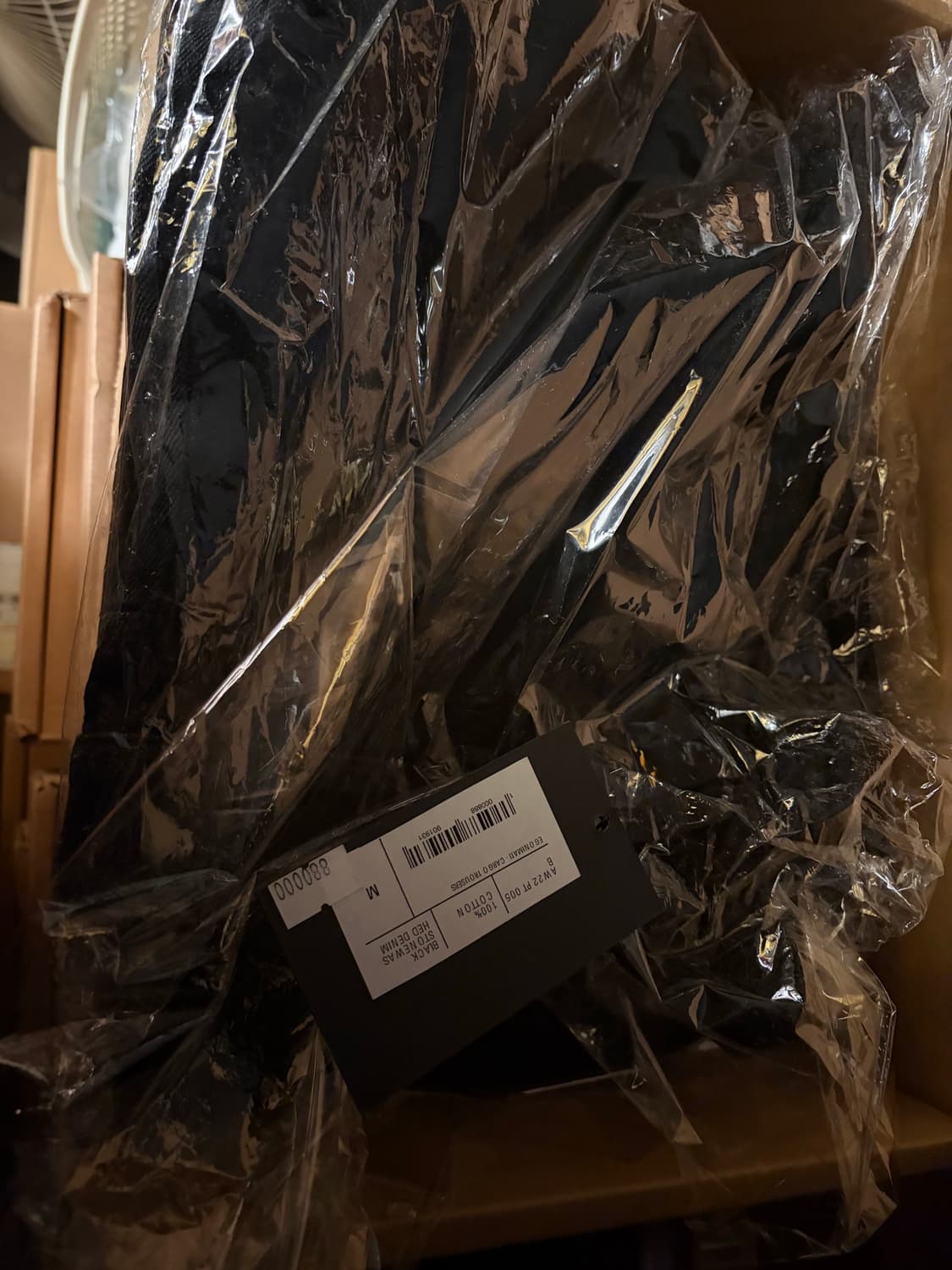 에곤랩 egonlab 와이드 카고 스톤 데님팬츠 M 상품이미지5