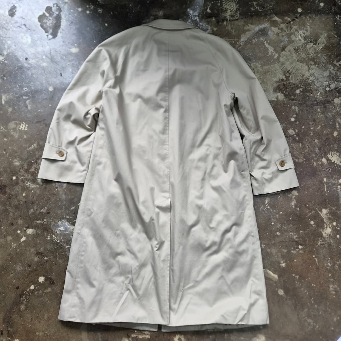 100) 아쿠아스큐텀 맥코트 싱글코트 트렌치코트 메이드인 이태리 상품이미지4