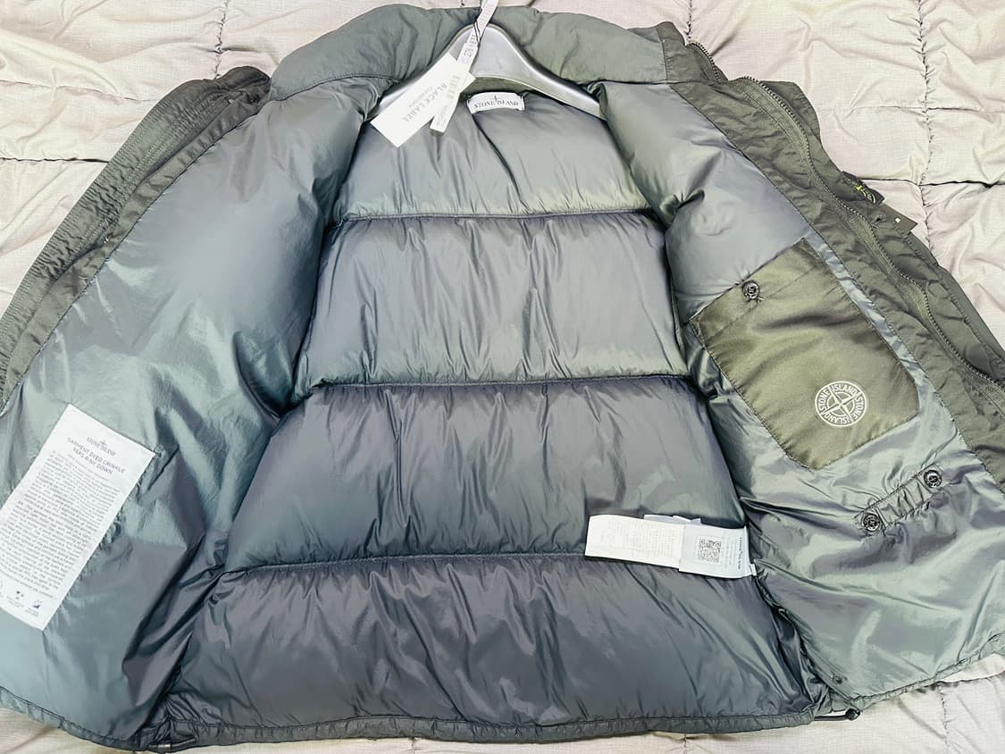 [M] 스톤 아일랜드 24FW 가먼트 다이드 크링클랩스 다운 자켓 상품이미지2
