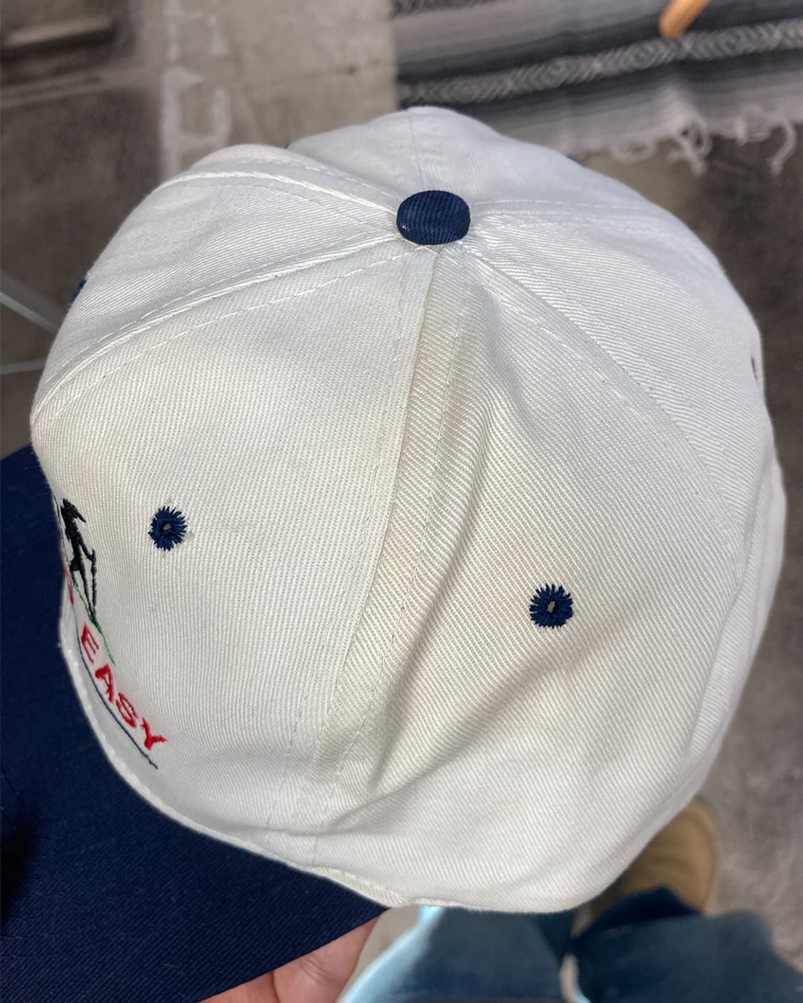 WALKING EASY 투톤 캡 상품이미지8