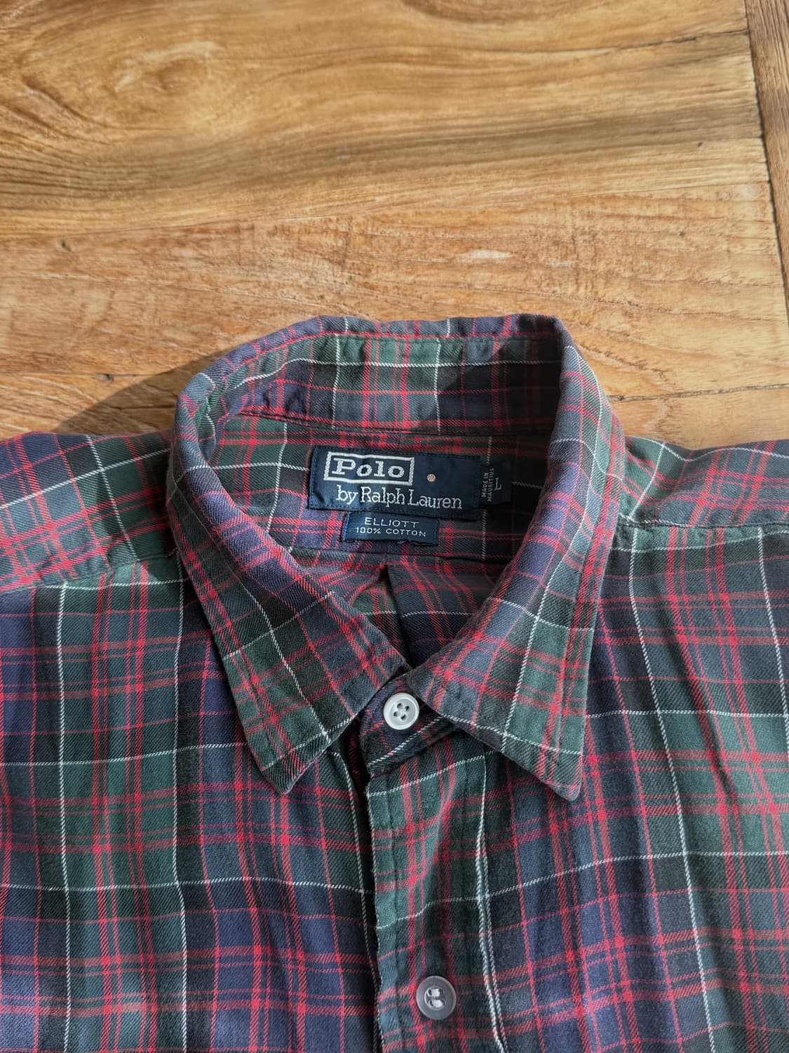 [폴로] 체크 빈티지 셔츠 상품이미지4