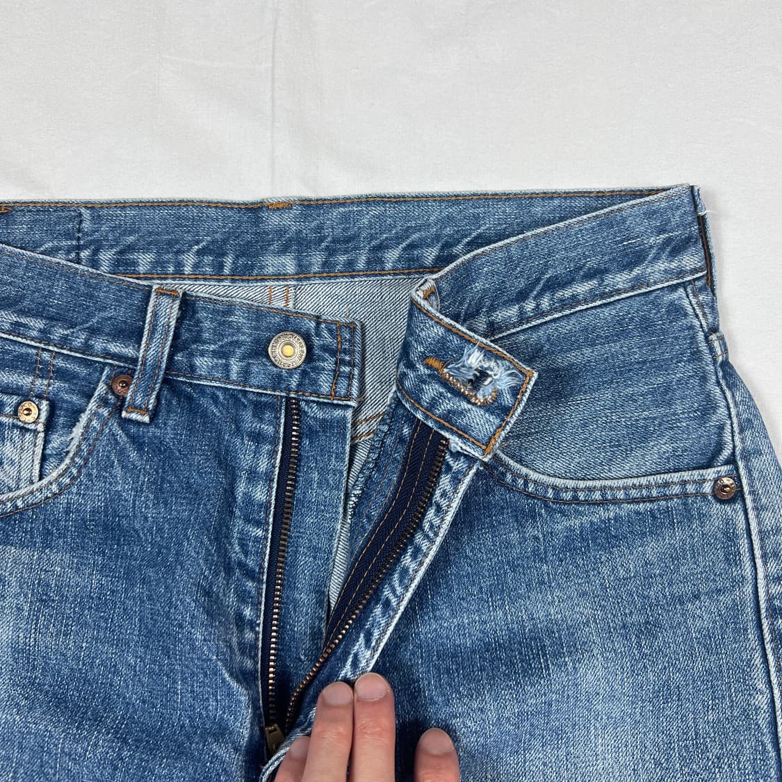 90’s 리바이스 levis 502 셀비지 데님팬츠 청바지 상품이미지6