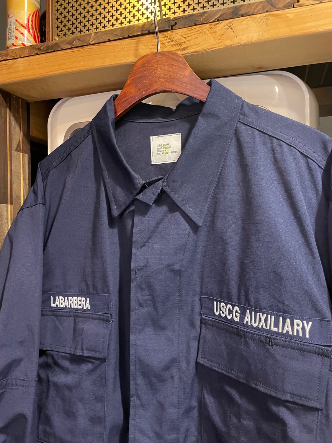 USA 해안경비 셔츠 상품이미지2