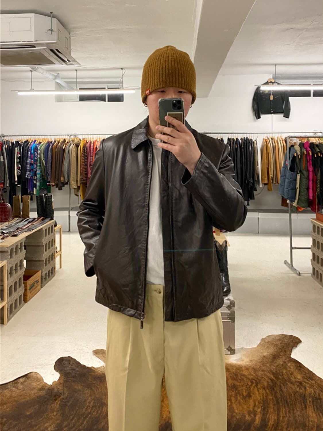 BALMAIN leather jacket 발망 레더 자켓 상품이미지1