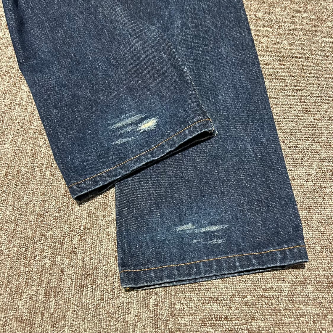 30inch) 리바이스 501 생지 진청 데님 청바지  상품이미지8