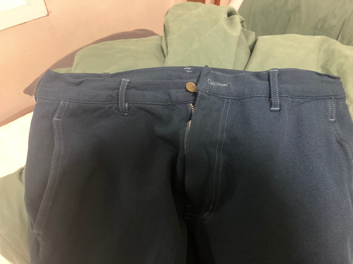 AD2010 옴므 플러스 측융 블루 팬츠 상품이미지3