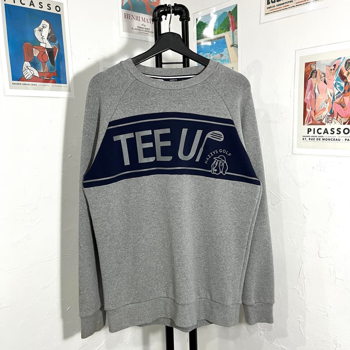 헤지스 골프 프린팅 맨투맨 상품이미지1