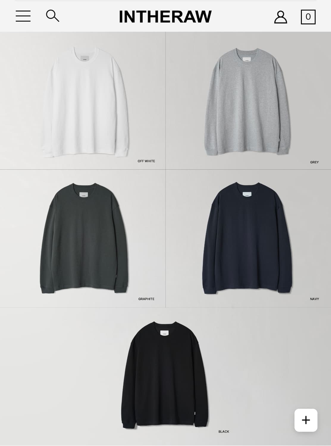 초판 인더로우 위클리 롱슬리브 3 상품이미지2