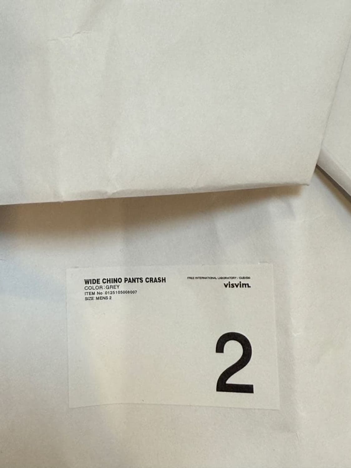 25ss WIDE CHINO PANTS CRASH 상품이미지5