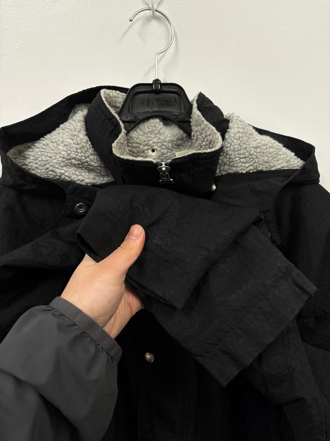 나이키 후드탈착 양털 자켓 상품이미지4