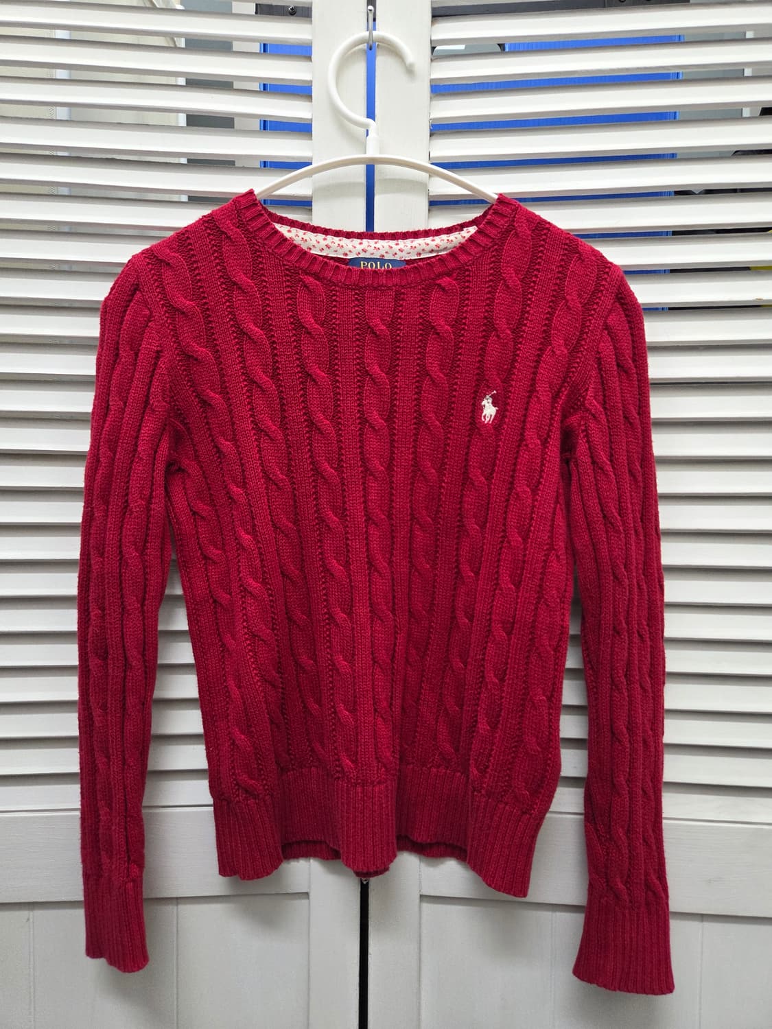 폴로 랄프로렌 키즈 꽈배기 니트 상품이미지1