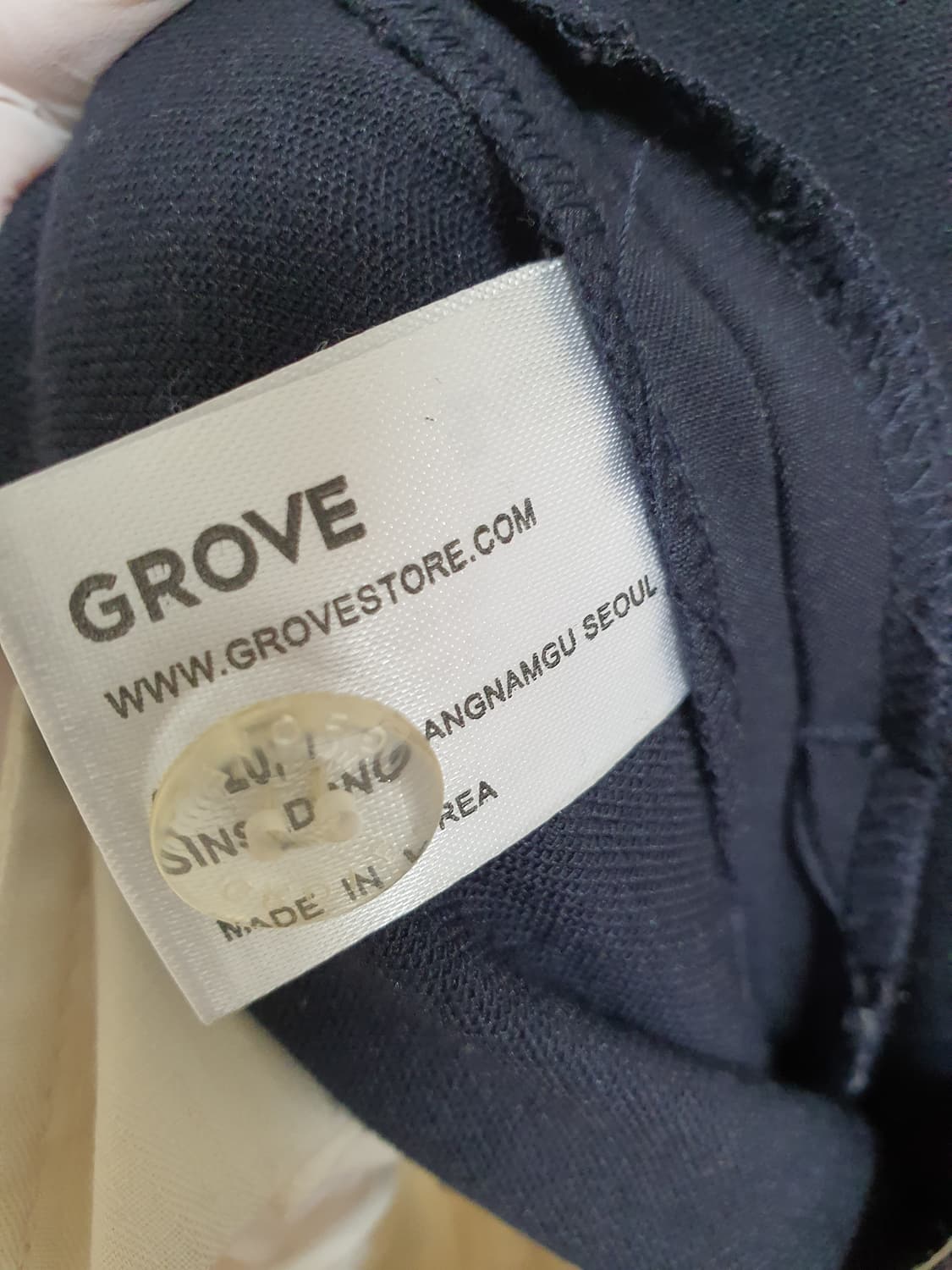 그로브 Grove 네이비 슬랙스 S사이즈 상품이미지4