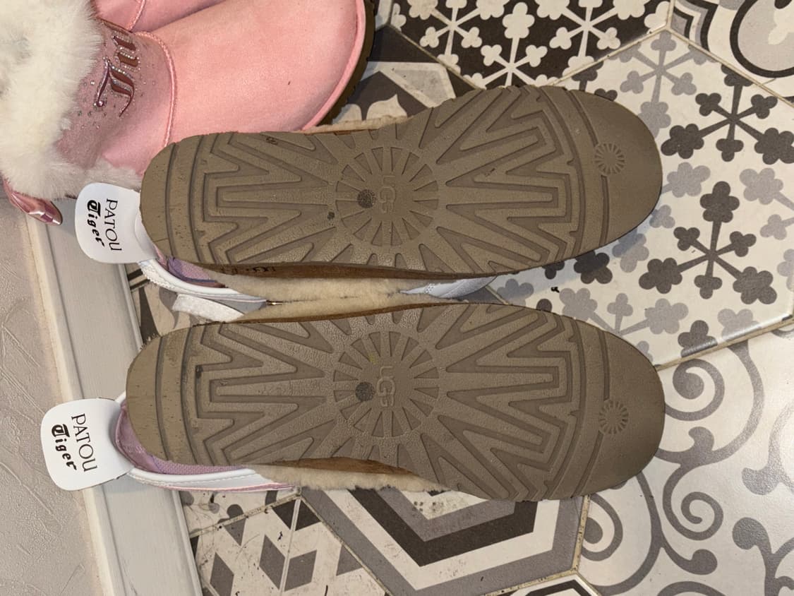 UGG 어그 x Ray BEAMS 여성용 조라 발레 플랫 체스트넛 250 상품이미지3