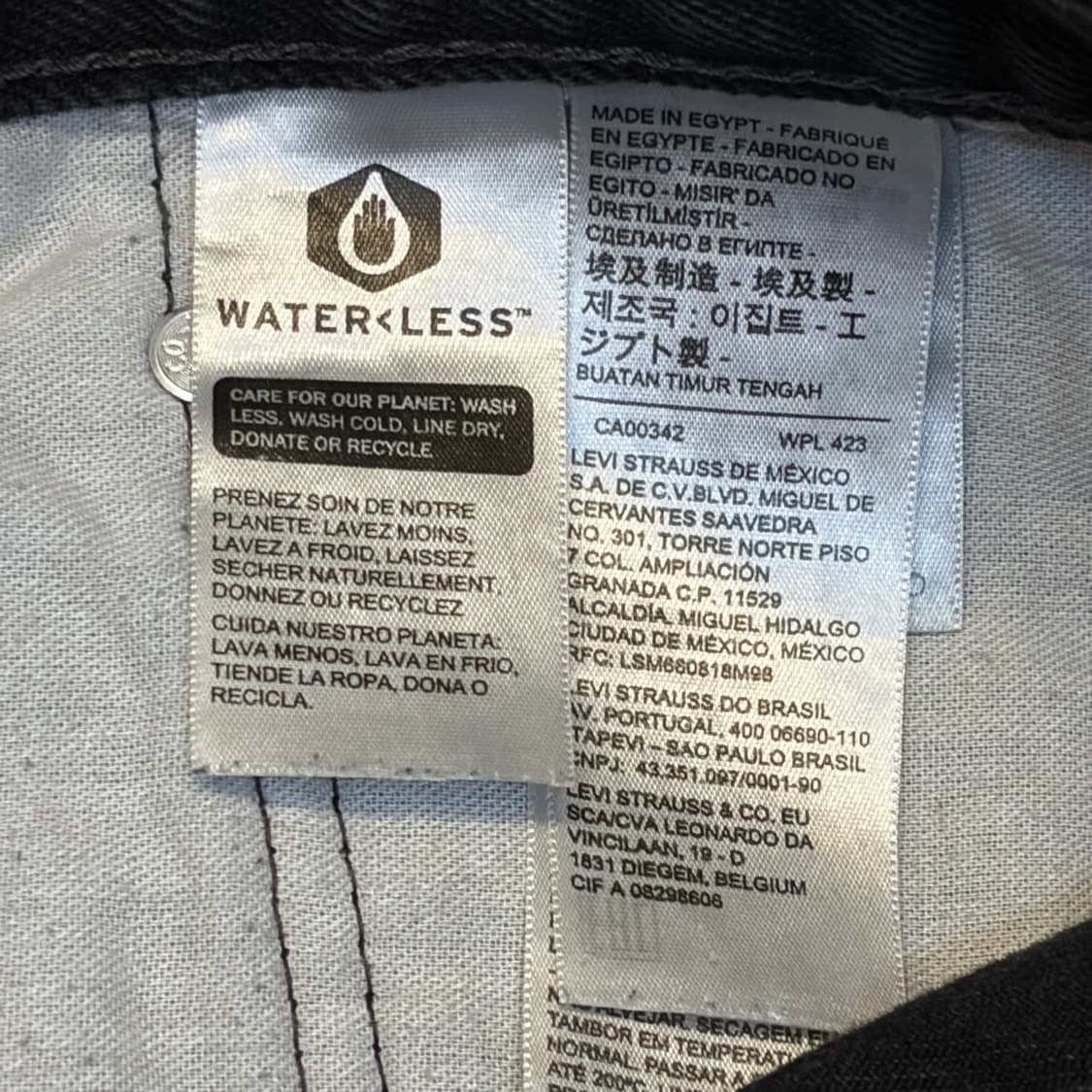 00s 미국 빈티지 리바이스 505 블랙진 청바지 상품이미지8