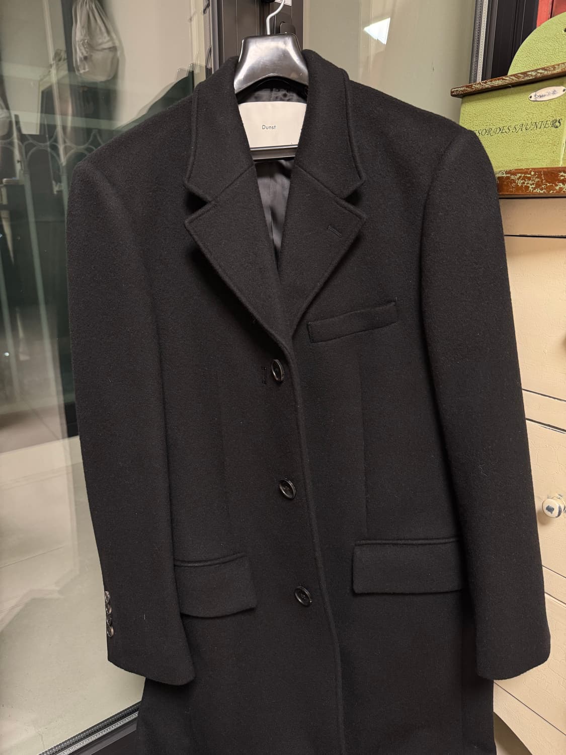 던스트 2-way 3 button 캐시미어 코트 상품이미지3