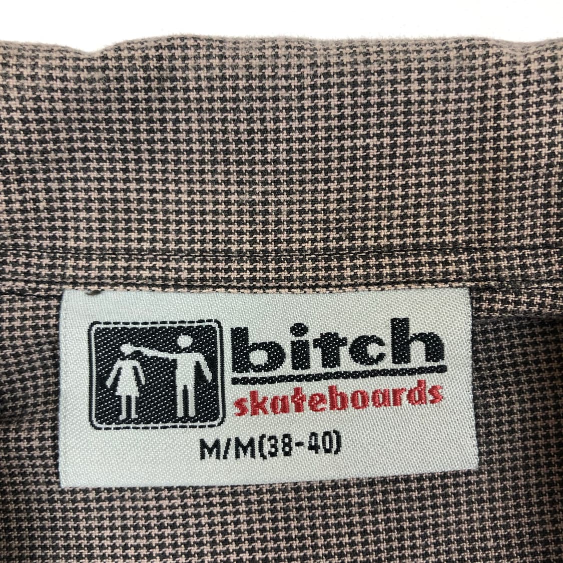 90s 비치스케이트보드 bitch 포켓 체크 지퍼셔츠 상품이미지8