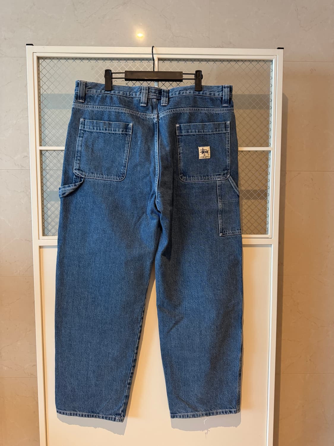 스투시 데님 더블니 워크 팬츠 상품이미지2