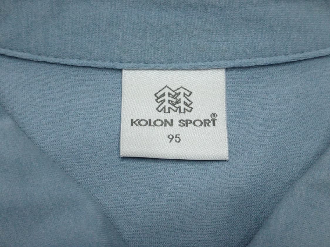 (M/95) 코오롱스포츠 남성 베이직 카라 긴팔 티셔츠 상품이미지5