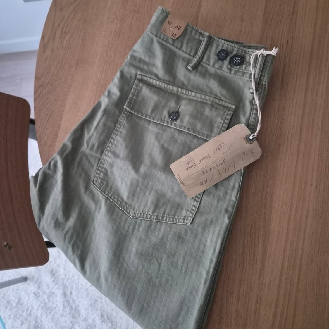 Rrl 헤링본 팬츠 팝니다. 32x32 상품이미지3