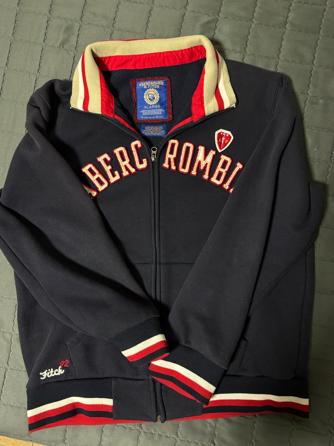 아베크롬비 집업 자켓 xl 상품이미지3