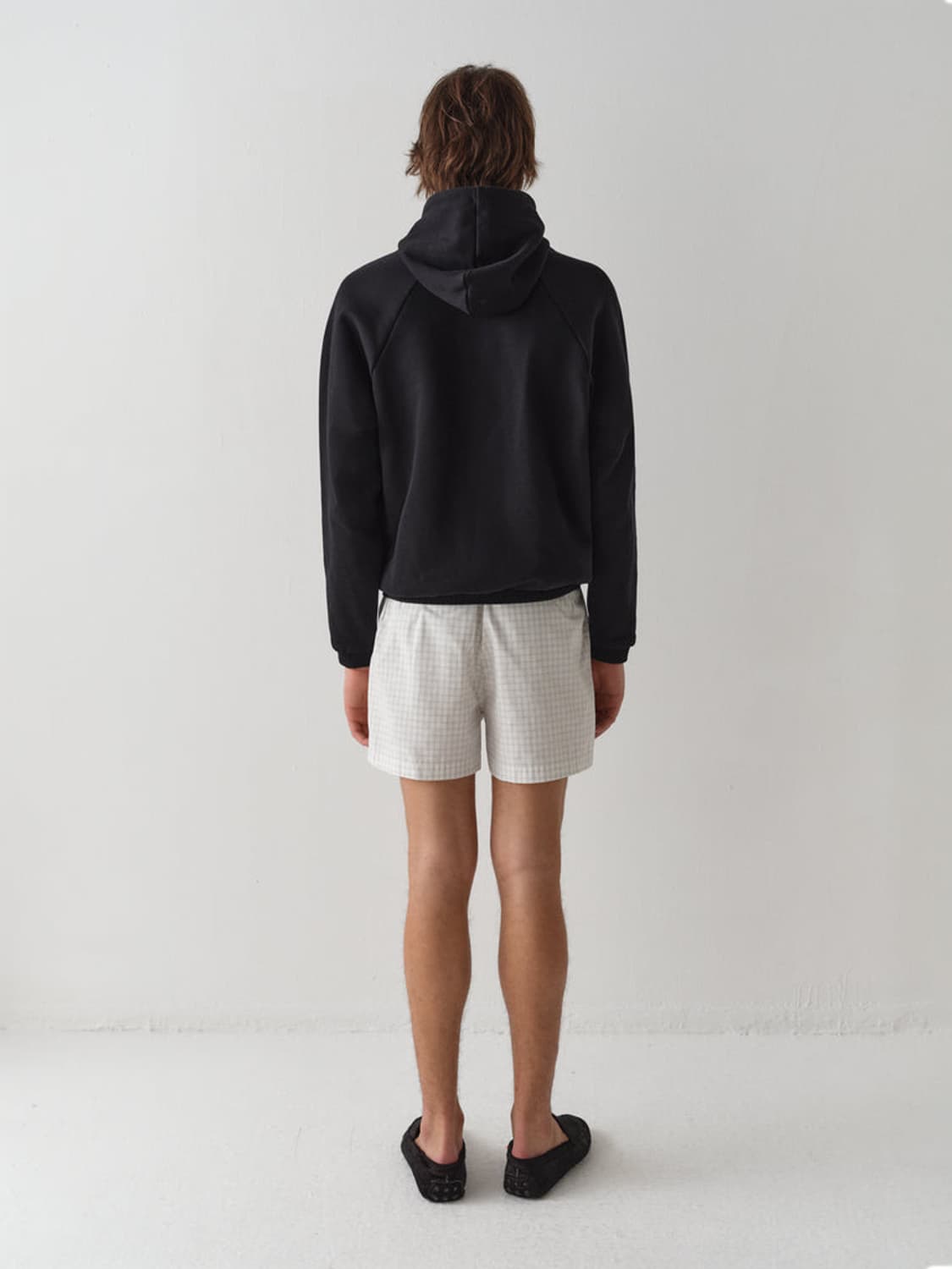 [M,L,XL]기마구아스 Kenny Track 포켓 후드 티셔츠/블랙 상품이미지4