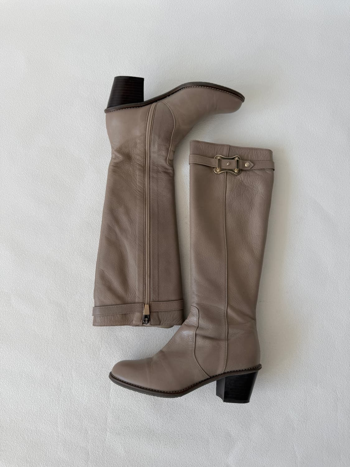 [230]Pre owned 레더 부츠 상품이미지1