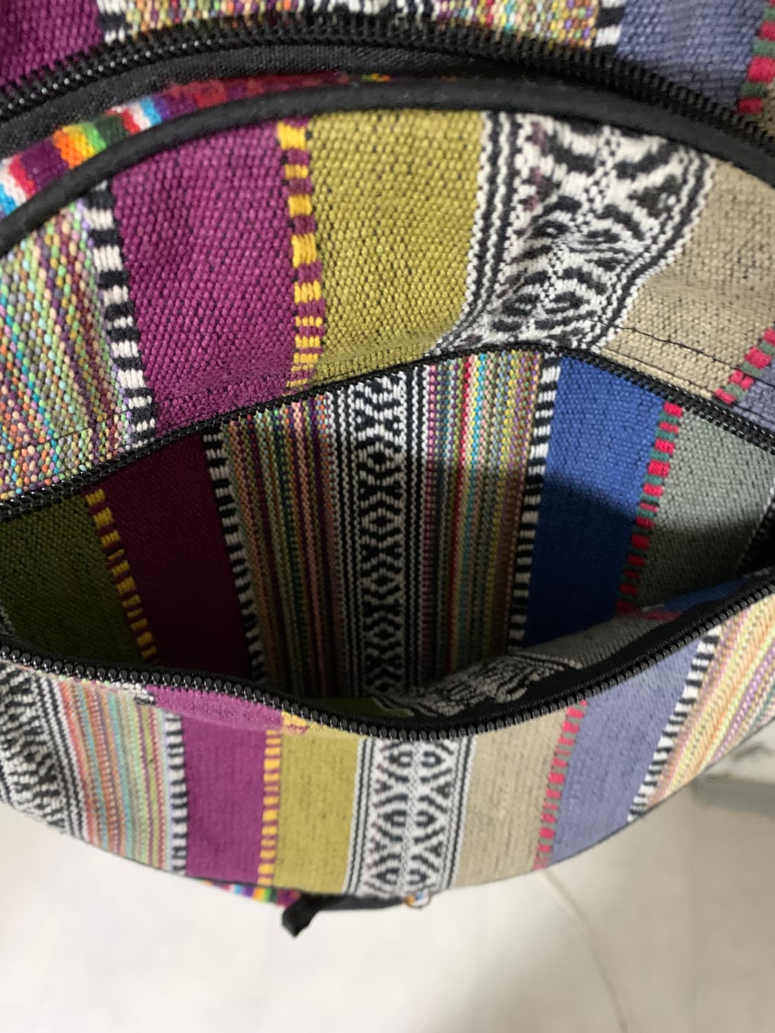 에스닉 무늬 폴더블 백팩 상품이미지8