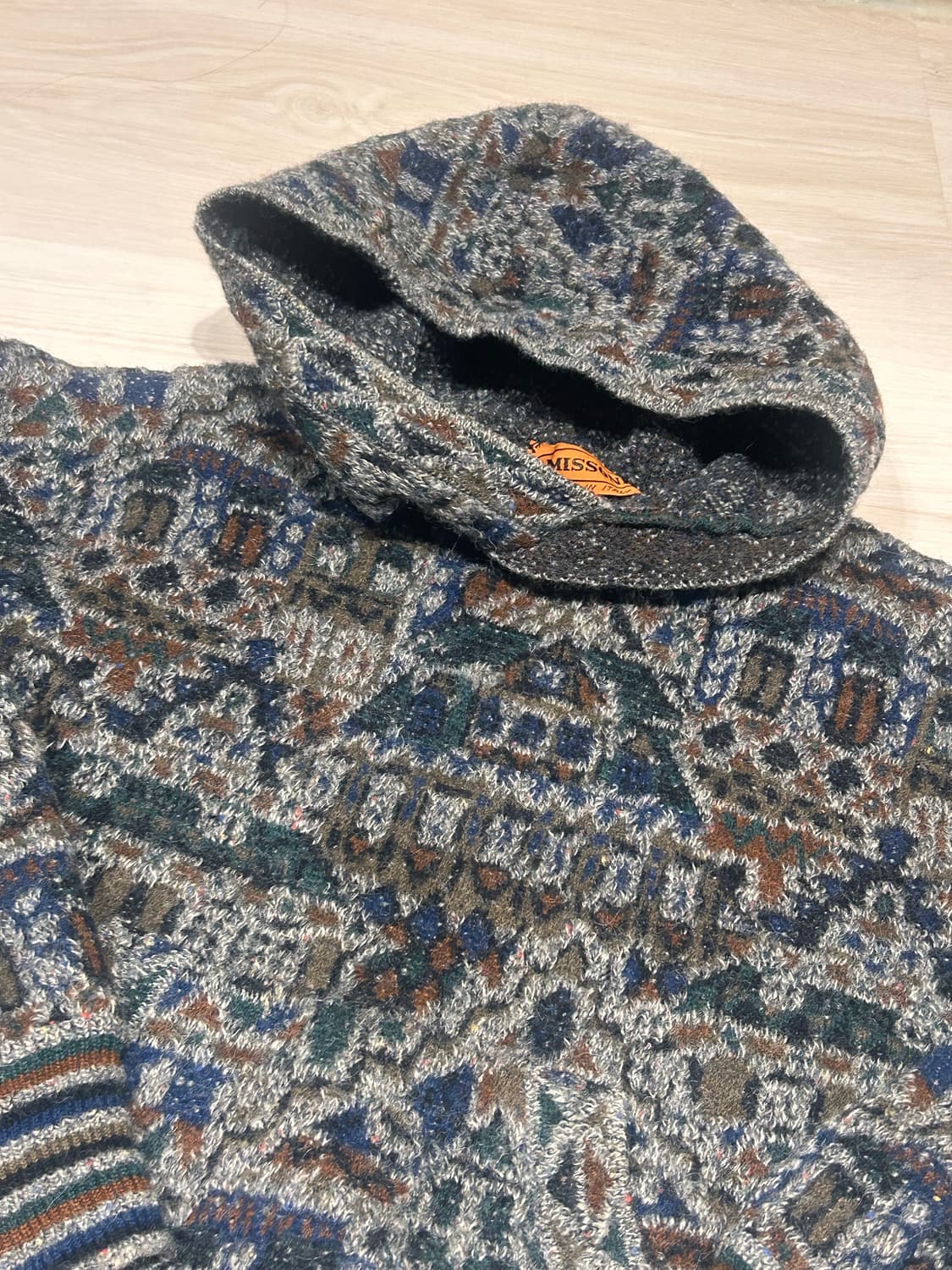 미쏘니 니트 후드티 상품이미지2