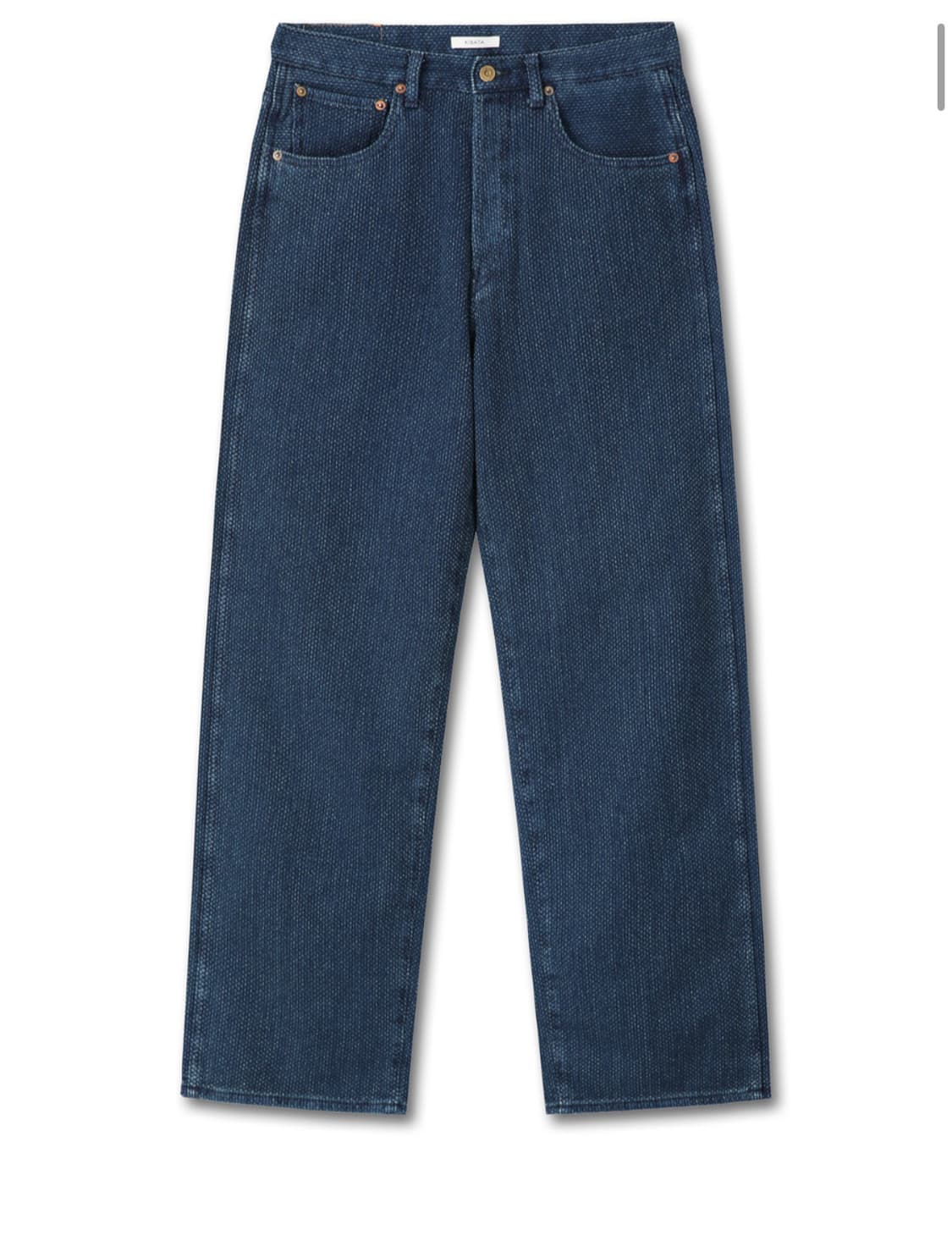 (32)(3)키바타kibata사시코 팬츠 올드블루 상품이미지1