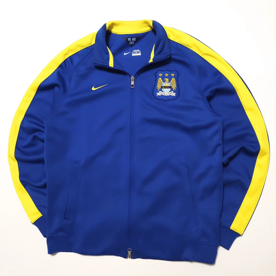 나이키 14-15 맨체스터시티 어센틱 트랙탑 져지 자켓 상품이미지2